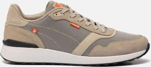 Rieker Sneakers Grijs Textiel 301205 Heren Textiel