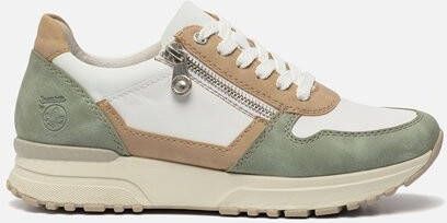 Rieker Sneakers Groen Synthetisch 101201 Dames Kunstleer