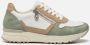 Rieker Multigekleurde Leren Sneakers voor Dames Meerkleurig Dames - Thumbnail 2