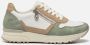 Rieker Sneakers Groen Synthetisch 101201 Dames Kunstleer - Thumbnail 2