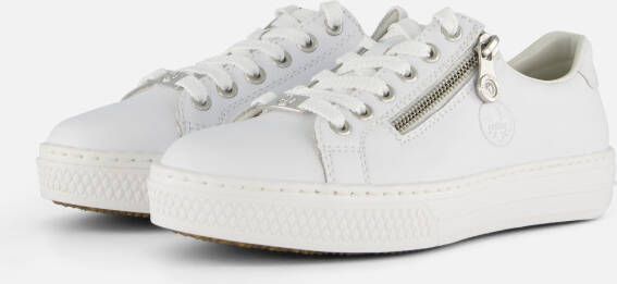 Rieker Sneakers met memosoft-binnenzool vrijetijdsschoen lage schoen veterschoen