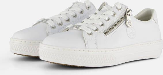 Rieker Sneakers met memosoft-binnenzool vrijetijdsschoen lage schoen veterschoen