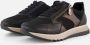 Rieker Sneaker 49010-00 Zwart Combi Verwisselbaar Voetbed - Thumbnail 2