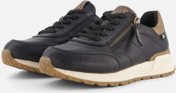 Rieker Evolution Sneakers zwart Synthetisch