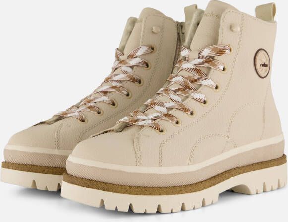 Rieker Veterboot beige Synthetisch
