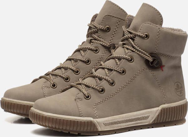 Rieker EVOLUTION Hoge veterschoenen ankle boot high top sneaker leisure boots with zipper