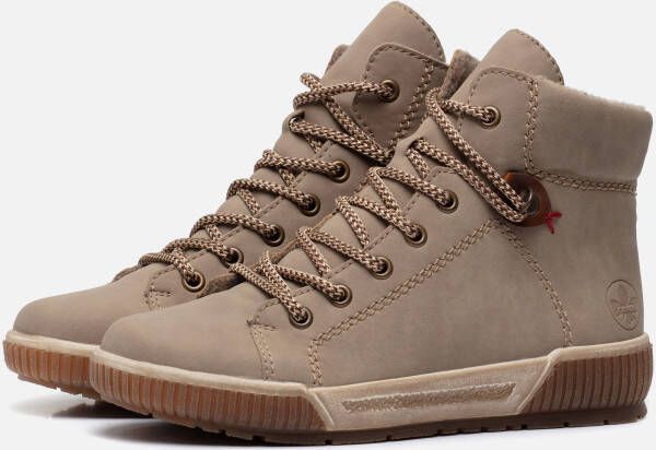 Rieker Veterschoenen Hoog Veterschoenen Hoog taupe