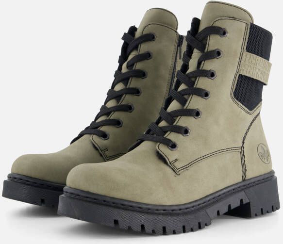 Rieker Winterlaarsjes met modieuze profielzool