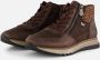 Rieker Veterschoenen Hoog Veterschoenen Hoog Donkerbruin - Thumbnail 1