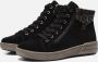 Rieker Veterboot X0709-00 Zwart Nubuck Warm Gevoerd - Thumbnail 2