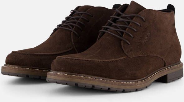 Rieker Veterlaarsjes veterschoenen enkelhoge business-enkellaars met profielzool