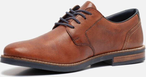 Rieker Veterschoenen met fijne perforatie aan de zijkant vrijetijdsschoen lage schoen veterschoen
