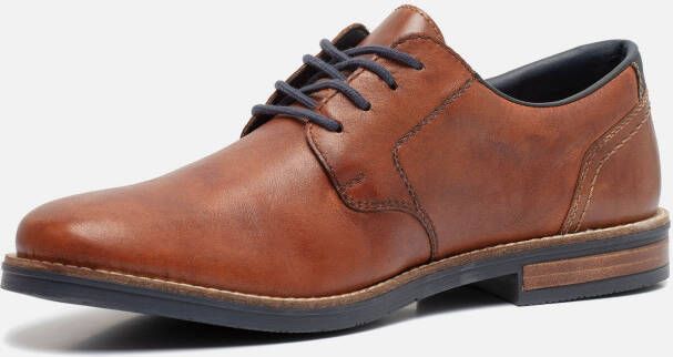 Rieker Veterschoenen met fijne perforatie aan de zijkant vrijetijdsschoen lage schoen veterschoen