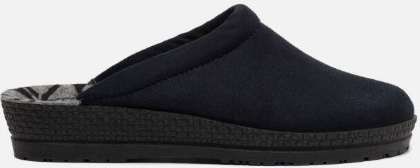 Rohde Pantoffels blauw Suede