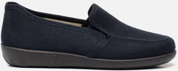 Rohde Pantoffels blauw Textiel