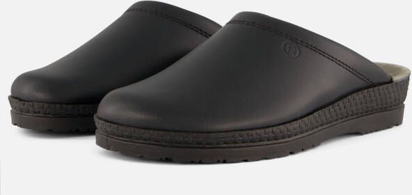 Rohde Heren Pantoffels in Leder (Bruin)