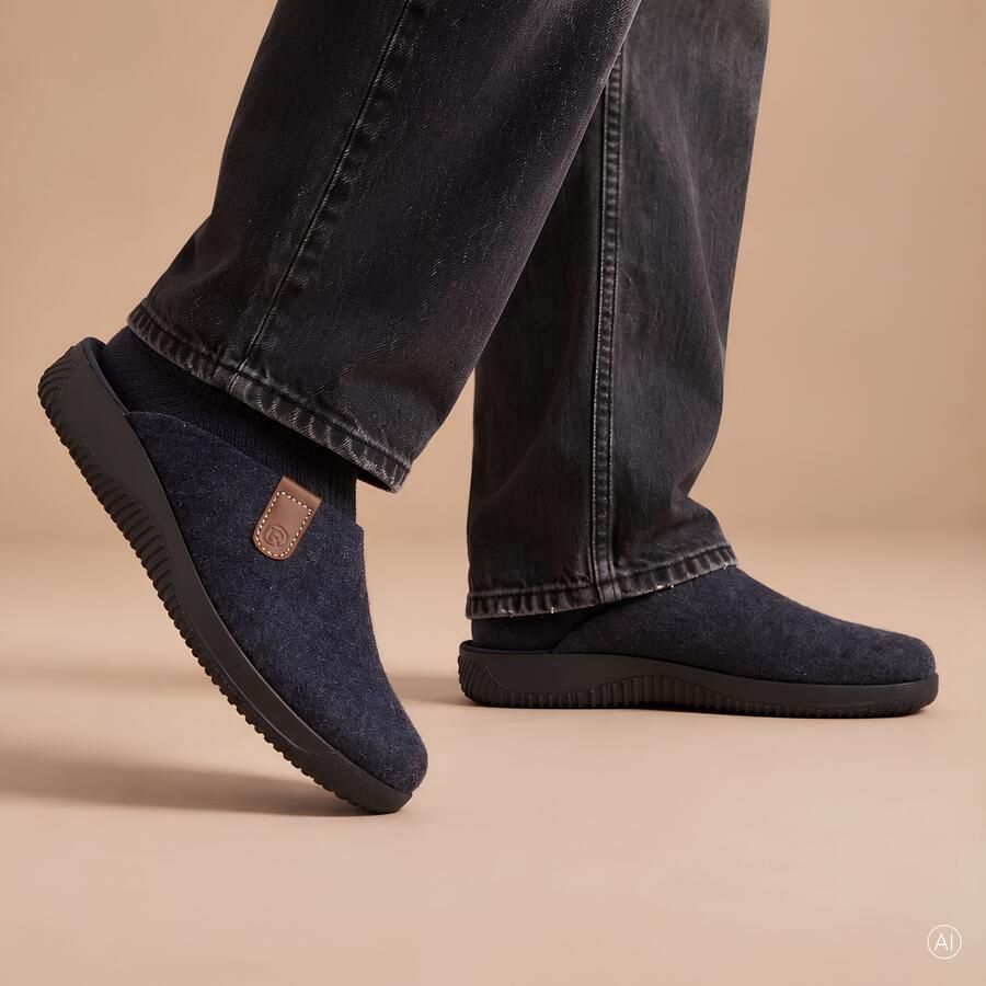 Rohde Pantoffels SOLTAU-H Pantoffel slippers clog met zijlabel