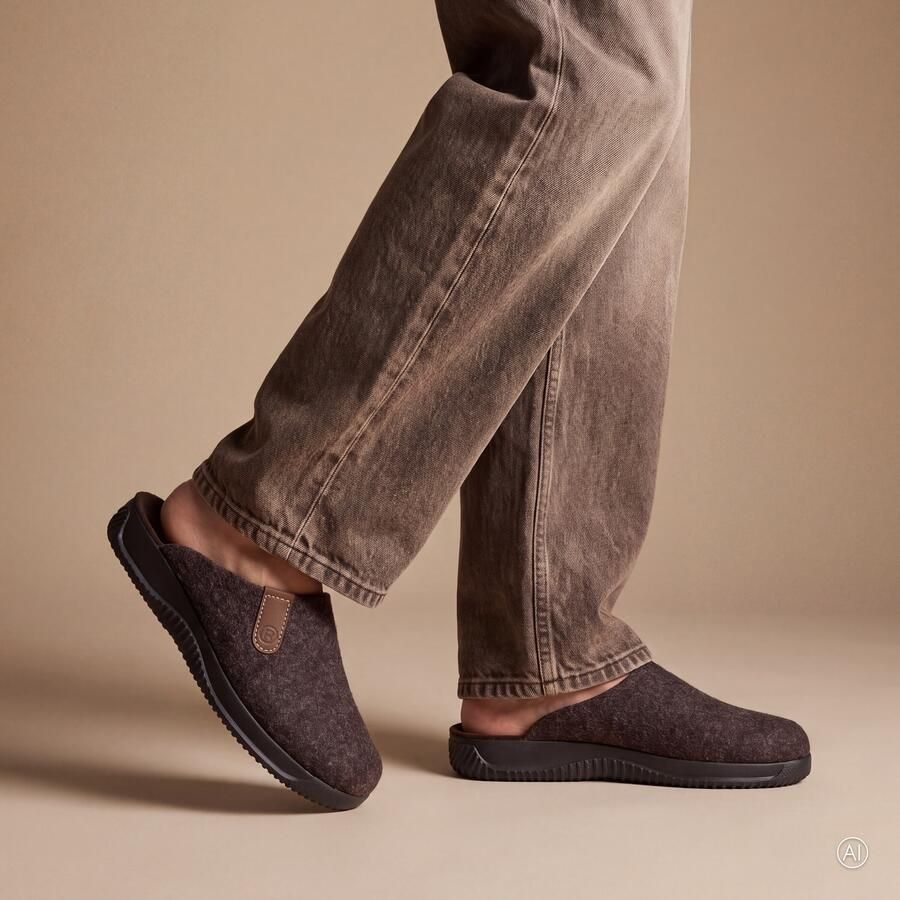 Rohde Pantoffels SOLTAU-H Pantoffel slippers clog met zijlabel