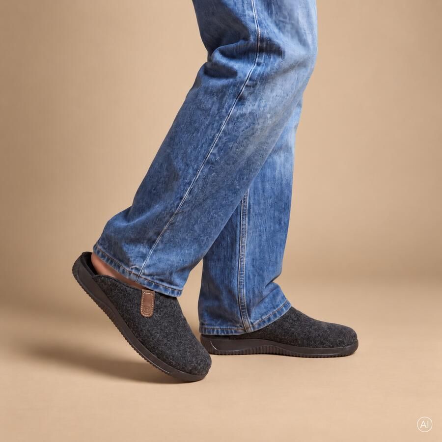 Rohde Pantoffels SOLTAU-H Pantoffel slippers clog met zijlabel - Foto 7
