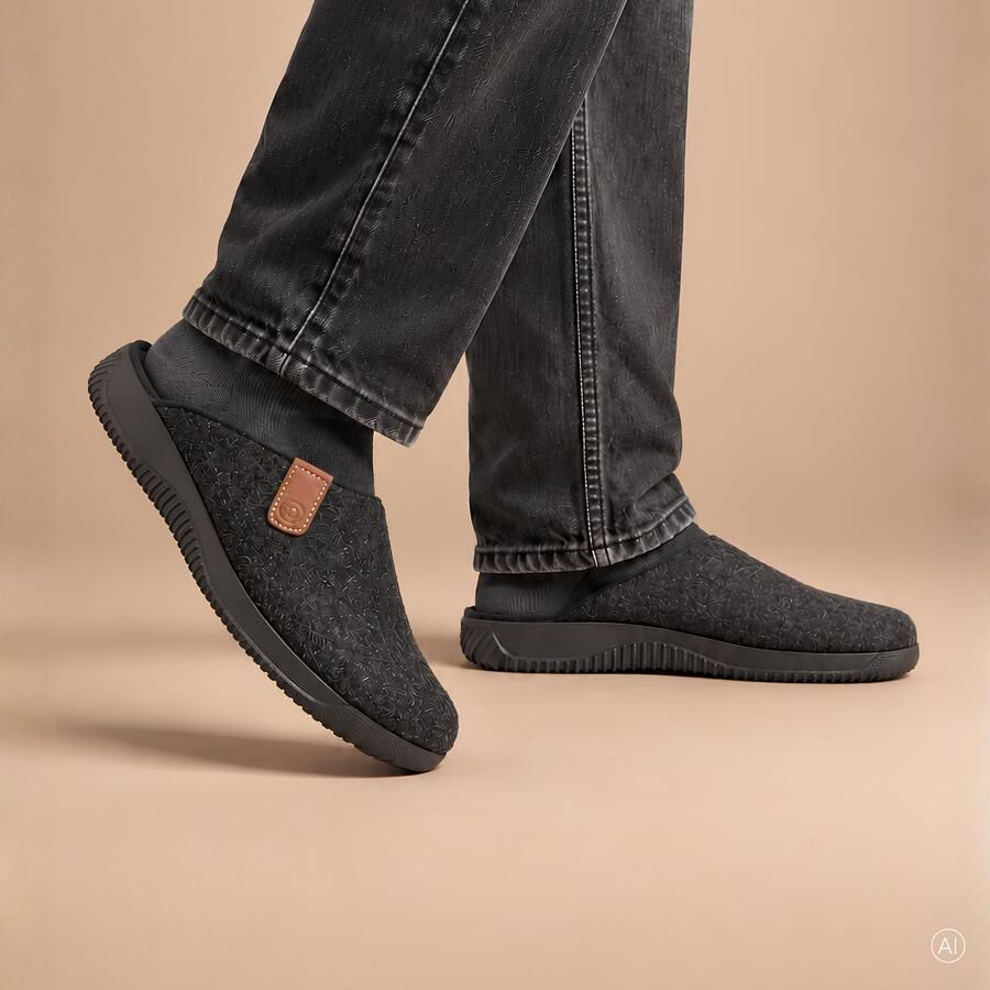 Rohde Pantoffels SOLTAU-H Pantoffel slippers clog met zijlabel