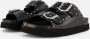 Scholl Beatriz Studs Sandalen zwart Leer Dames - Thumbnail 61