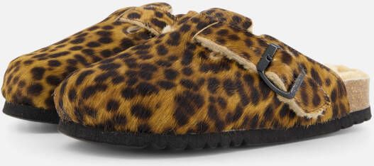 Scholl Fae Leopard Sandalen bruin Synthetisch Dames