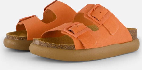 Scholl Noelle Chunky Sandalen oranje Suede Dames