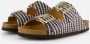 Scholl Noelle Raffia Sandalen blauw Synthetisch Dames - Thumbnail 3