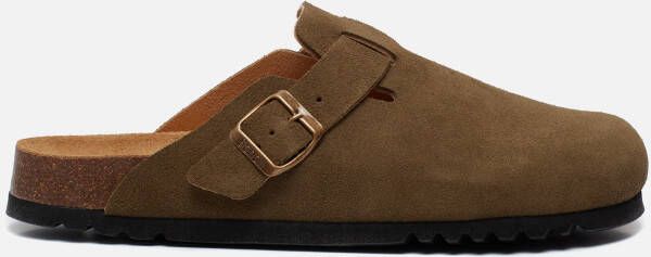 Scholl Olivier Sandalen groen Suede Heren