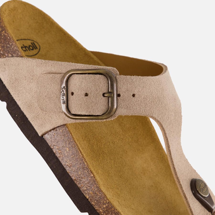 Scholl Anais Slippers beige Suede - Foto 2