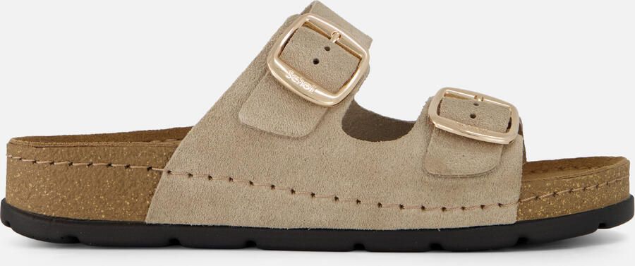 Scholl Bora 2 Buckles beige Suède - Foto 5