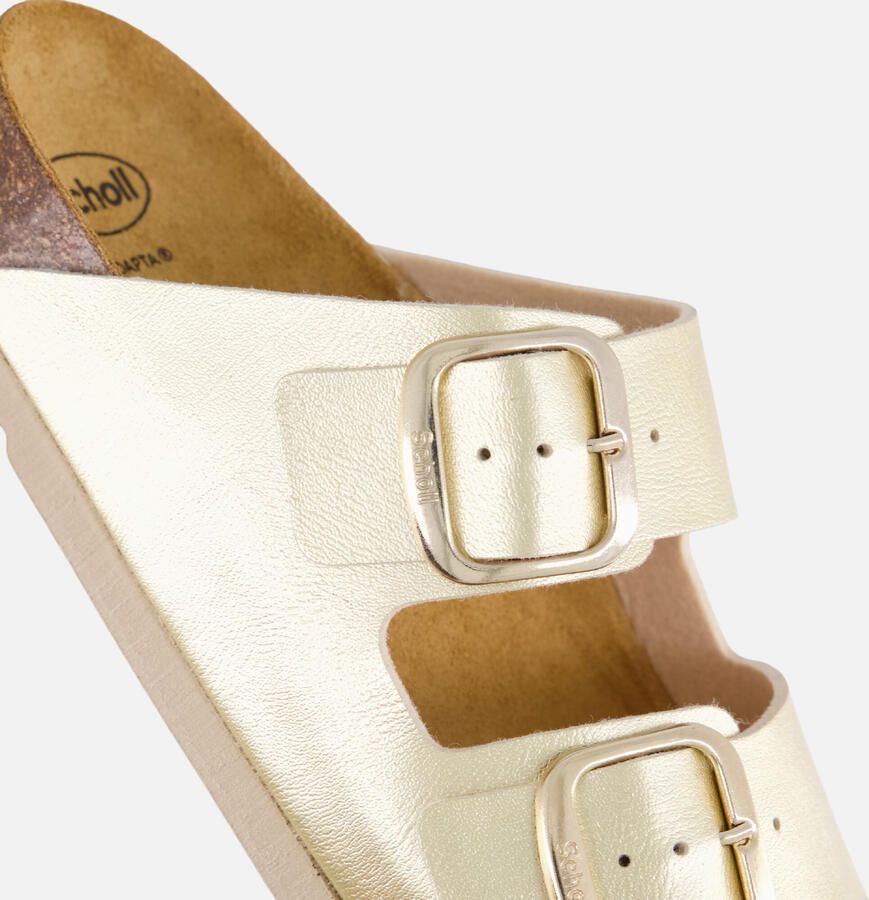 Scholl Goud Tweeband Slippers Noelle - Foto 3