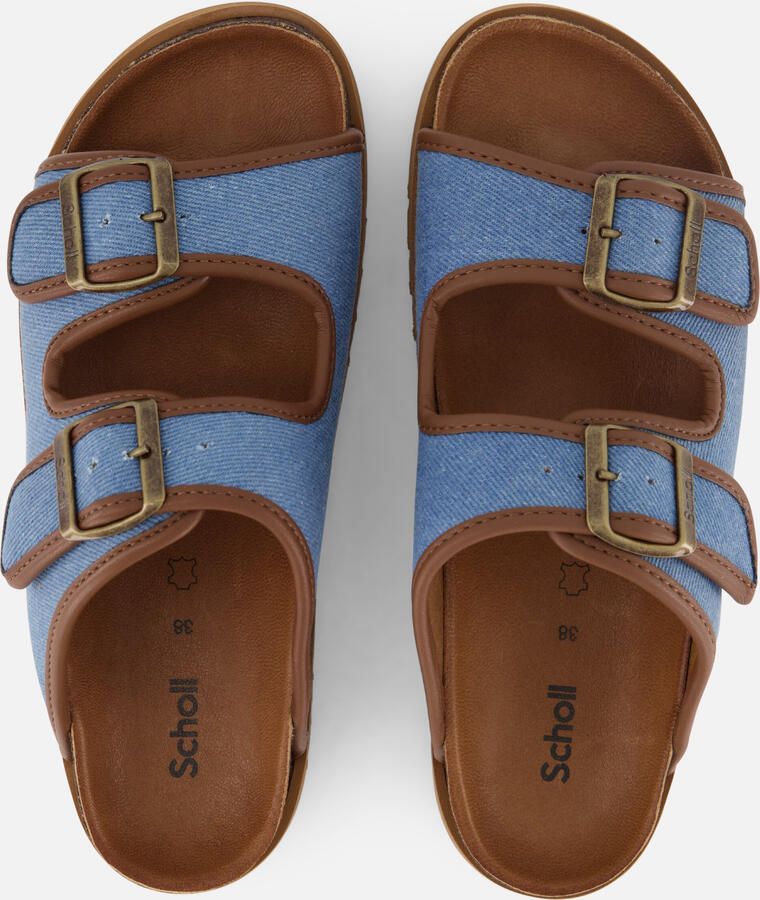 Scholl Juliette Sandalen blauw Synthetisch Dames - Foto 3