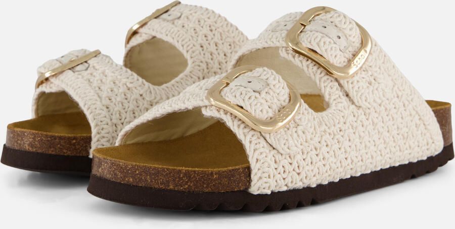 Scholl Noelle beige Textiel