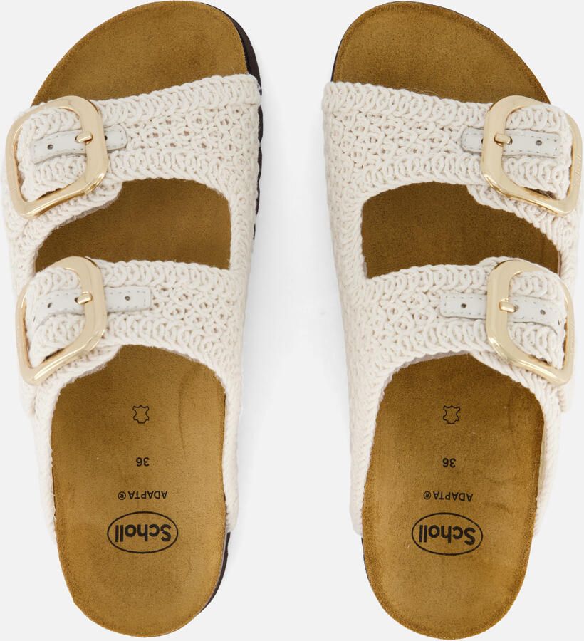 Scholl Noelle beige Textiel - Foto 3