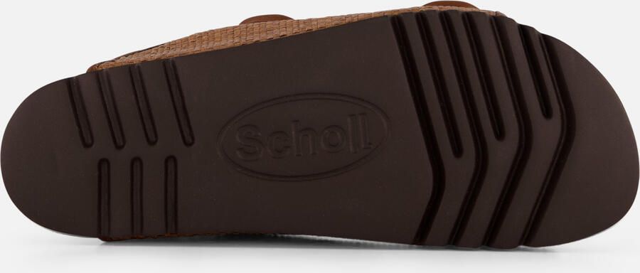Scholl Sandalen Noelle Raffia Textiel Vrouwen Cognac - Foto 5