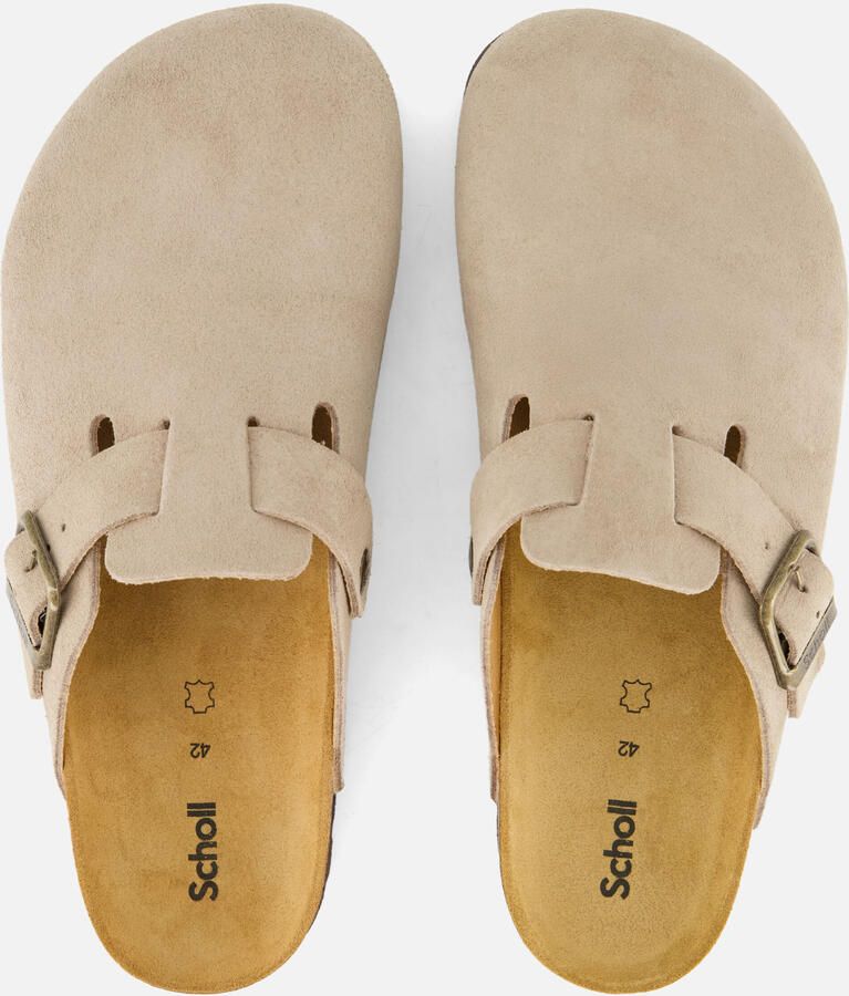 Scholl Olivier Muiltjes beige Suede - Foto 3