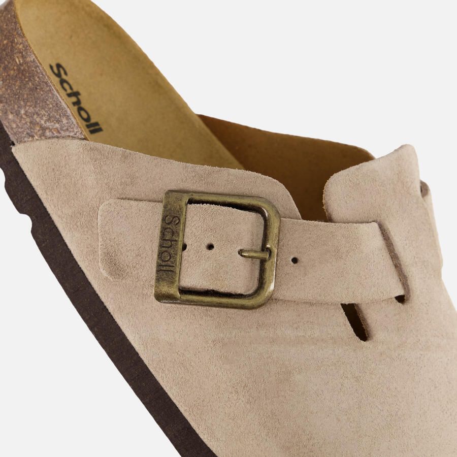 Scholl Olivier Muiltjes beige Suede - Foto 2