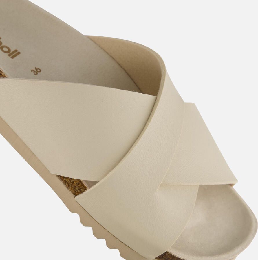 Scholl Sandalen Vivian Synthetisch Leer Vrouwen Beige - Foto 3