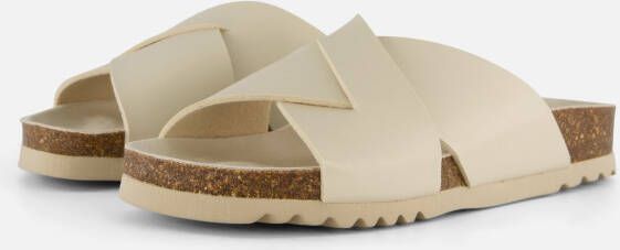 Scholl VIVIAN SynLeaVB-W Dames Sandalen Beige