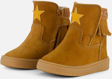 Shoesme Babyschoenen cognac Leer Kinderschoenen