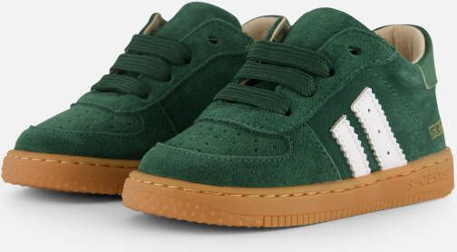 Shoesme Babyschoenen groen Suede