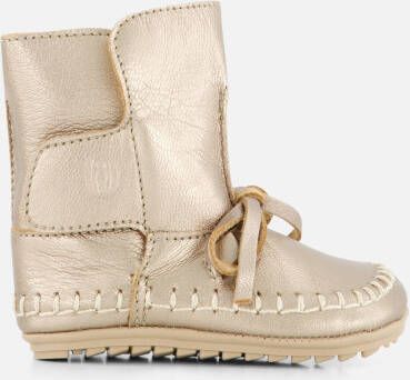 Shoesme leren laarzen zilver metallic Meisjes Leer 18