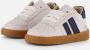 Shoesme Baby Babysneakers White Dark Blue Leer - Thumbnail 5