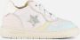 Shoesme Bn24s014 Lage sneakers Leren Sneaker Meisjes Wit - Thumbnail 2