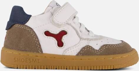 ShoesMe BN24S012-A white taupe multi bruin