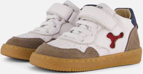 ShoesMe BN24S012-A white taupe multi bruin - Foto 2