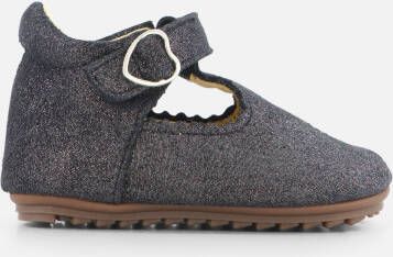 Shoesme Baby | Eerste stapschoenen | Meisjes | BLACK METALLIC | Leer - Foto 2