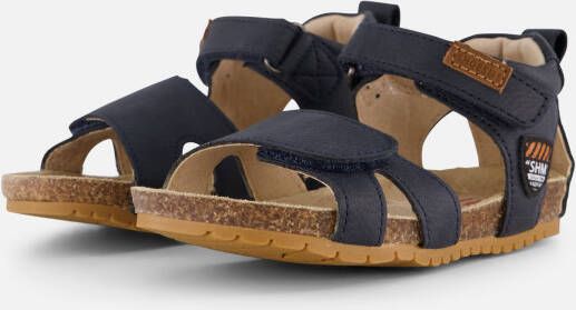 Shoesme Bio Sandalen blauw Leer