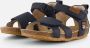 Shoesme Bio Sandalen blauw Leer - Thumbnail 2